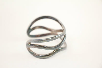 SOLD Emporio Armani 925 sterling silver designer cuff bangle